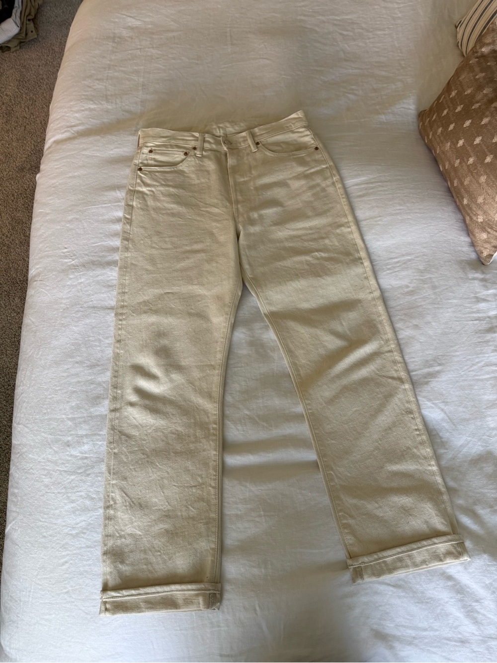 Buck Mason Full Saddle Japanese Selvedge Straight-Leg Jeans